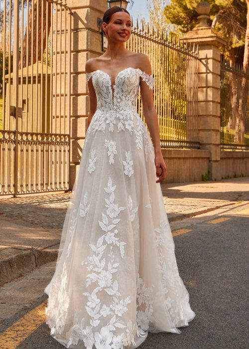 Robe de mariée Fluide Blanche