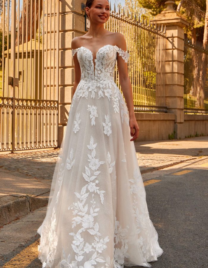 Robe de mariée Fluide Blanche