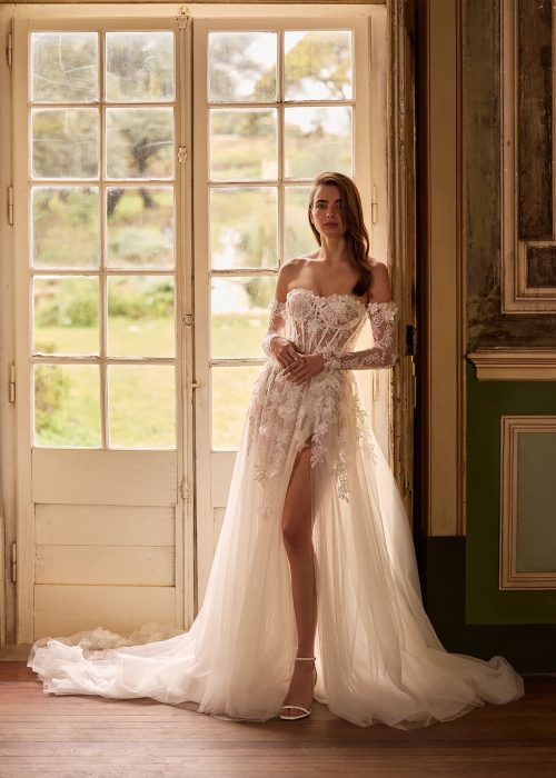 Robe de mariée Fluide -Incontournable- AP -HD- 201