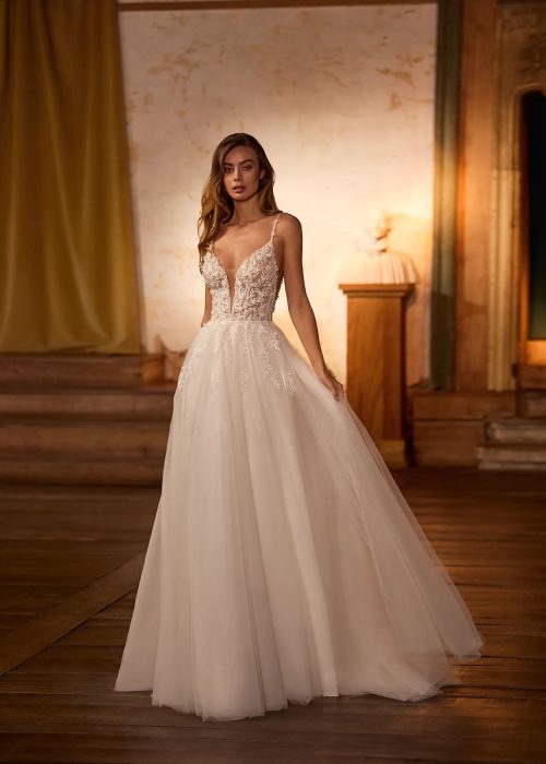 Robe de mariée Fluide -Incontournable- AP -INS 212