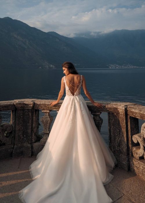 Robe de mariée – Fluide – Incontournable -KT- 03- 221