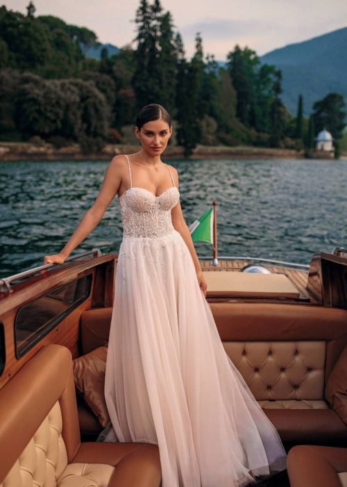 Robe de mariée – Fluide – Incontournable -KT- 12- 230