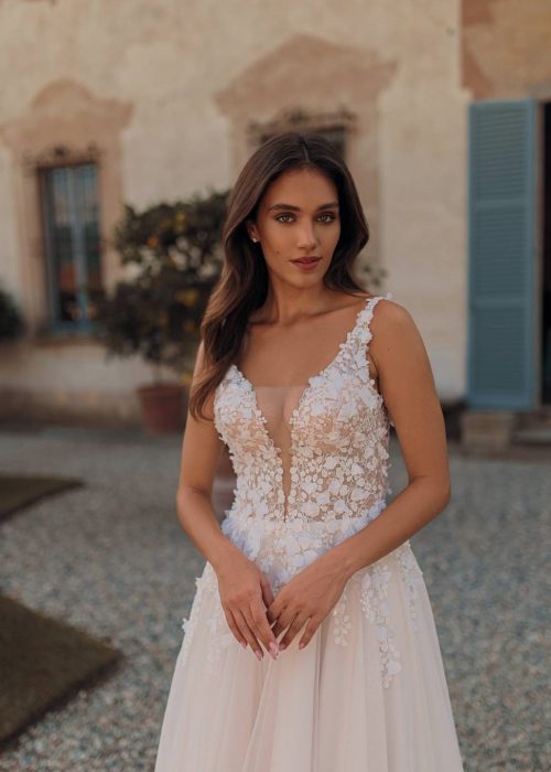 Robe de mariée – Fluide – Incontournable -KT- 27- 237