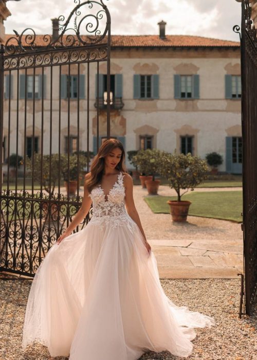 Robe de mariée – Fluide – Incontournable -KT- 33- 239