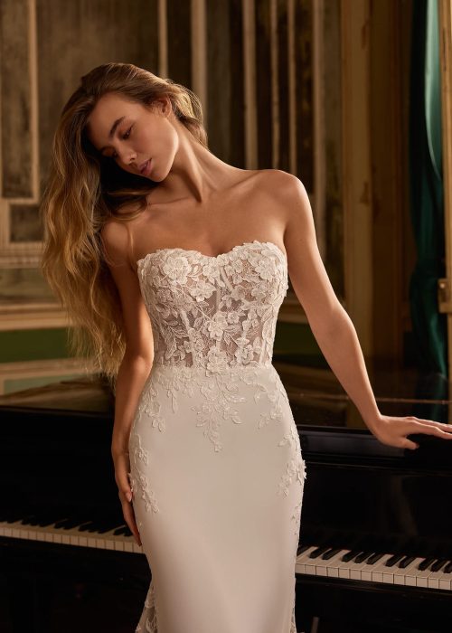 Robe de mariée Fourreau Incontournable AP – 006- Erika2