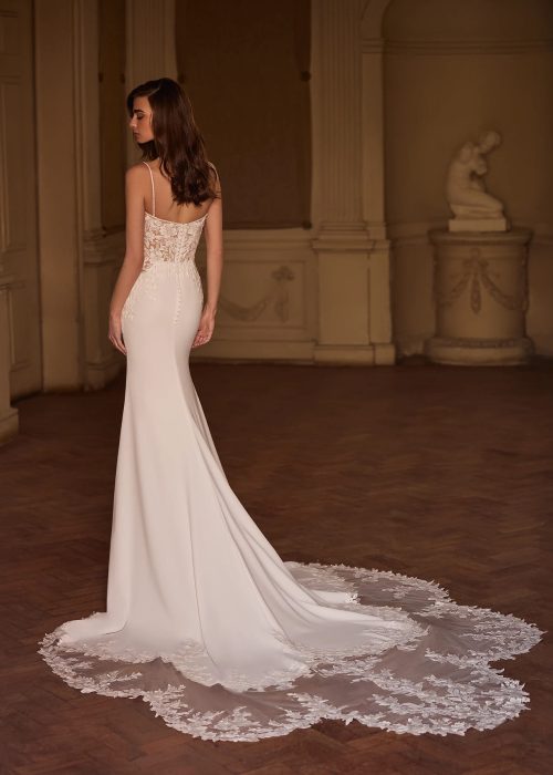 Robe de mariée Fourreau Incontournable AP – 008 – Olivia 3