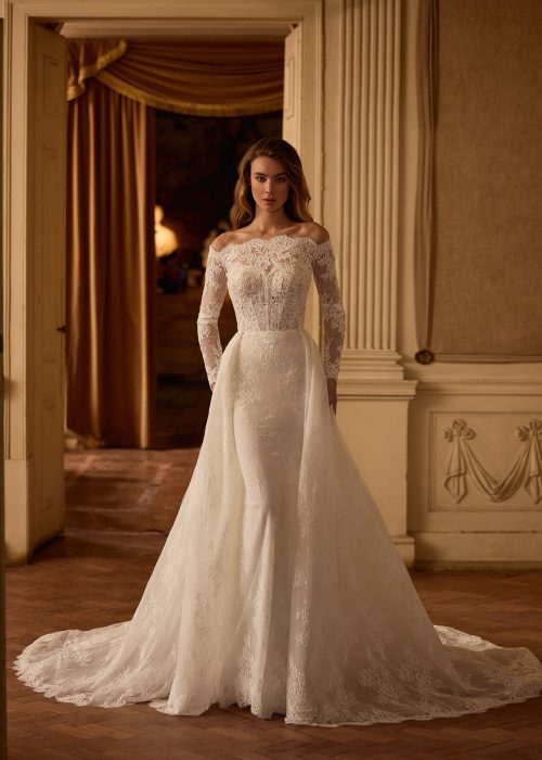 Robe de mariée Fourreau Incontournable AP – 016 – apploine 4