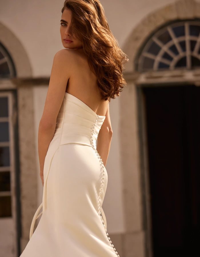 Robe de mariée Fourreau Incontournable AP - - 022- Tessa 2