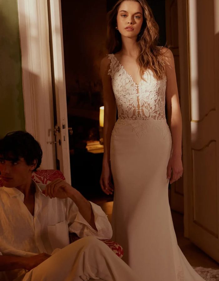 Robe de mariée Fourreau- Incontournable - JA-302-045