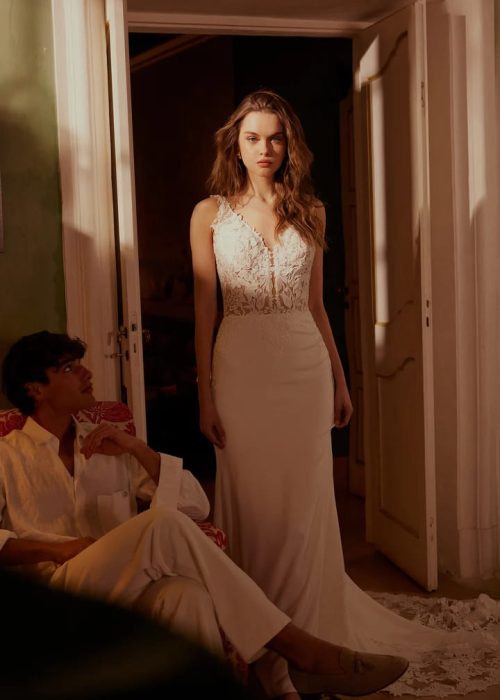 Robe de mariée Fourreau- Incontournable – JA-302-048