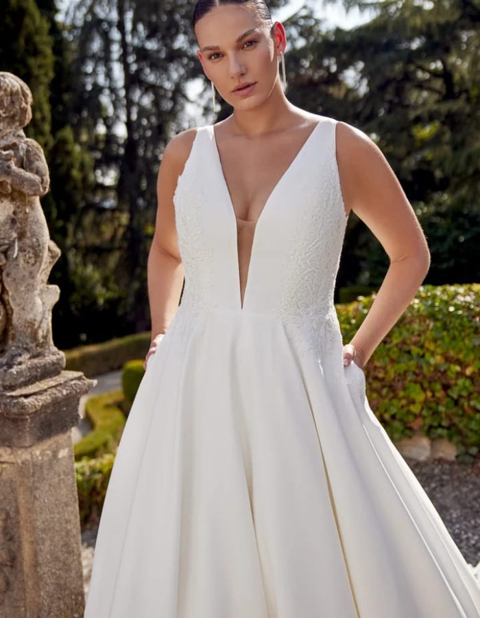 Robe de mariée Mawulinam -grande taille Gisele 3