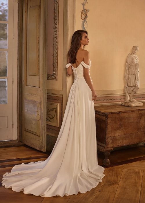 Robe de mariée -Minimaliste – Incontournable – AP- MAR – 509