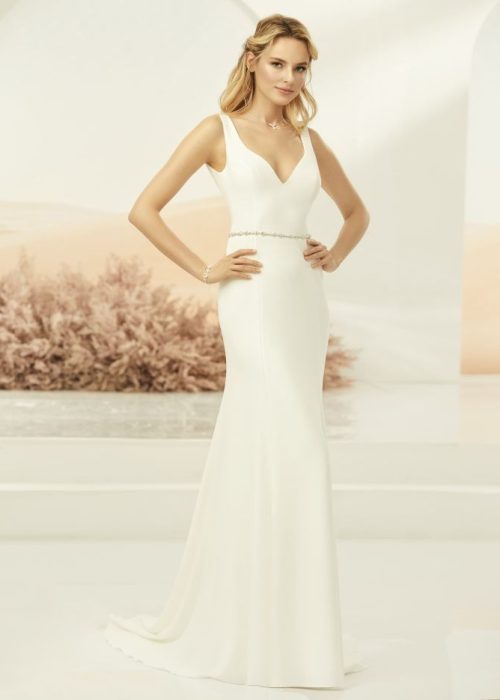 Robe de mariée -Minimaliste – Incontournable – BE- CAL- 573