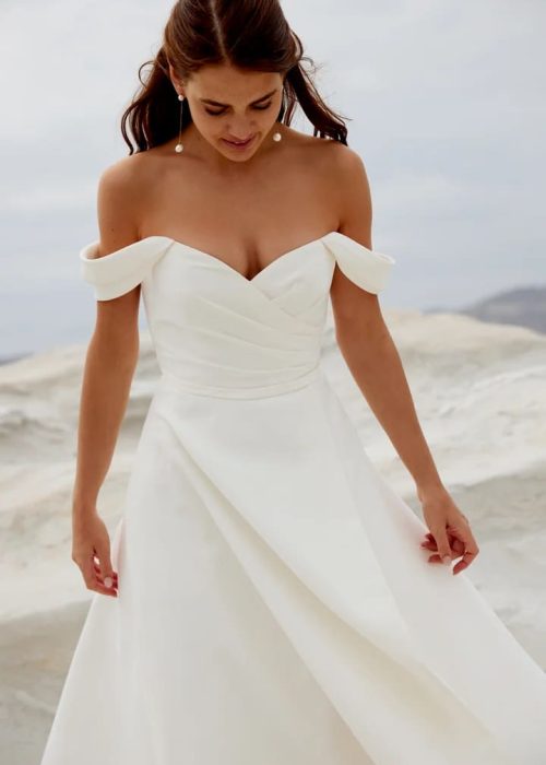Robe de mariée -Minimaliste – Incontournable – JA- RY – 546