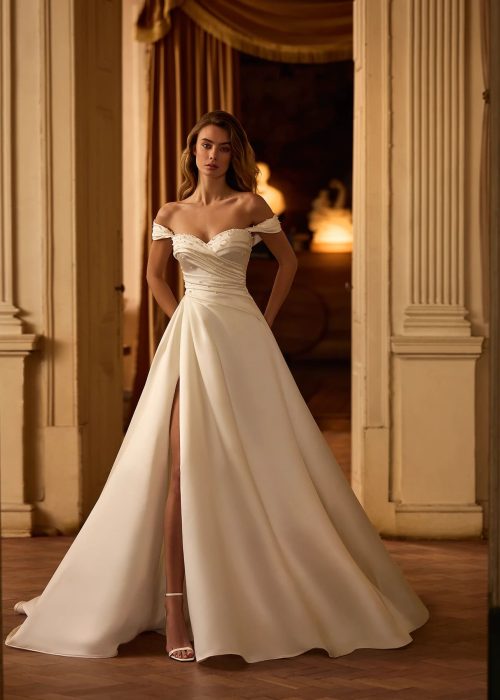 Robe de mariée Trapeze Incontournable AP -Lola1