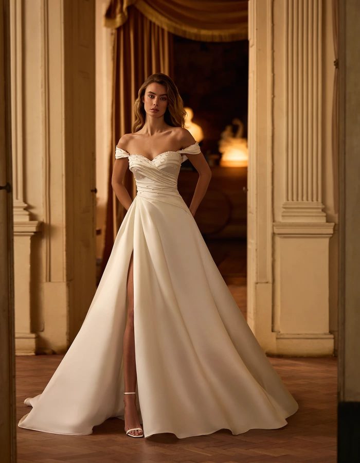 Robe de mariée Trapeze Incontournable AP -Lola1