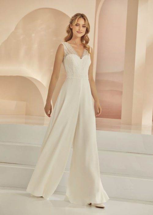 Robe de mariée- combinaison – Incontournable -BE-DNB-3018