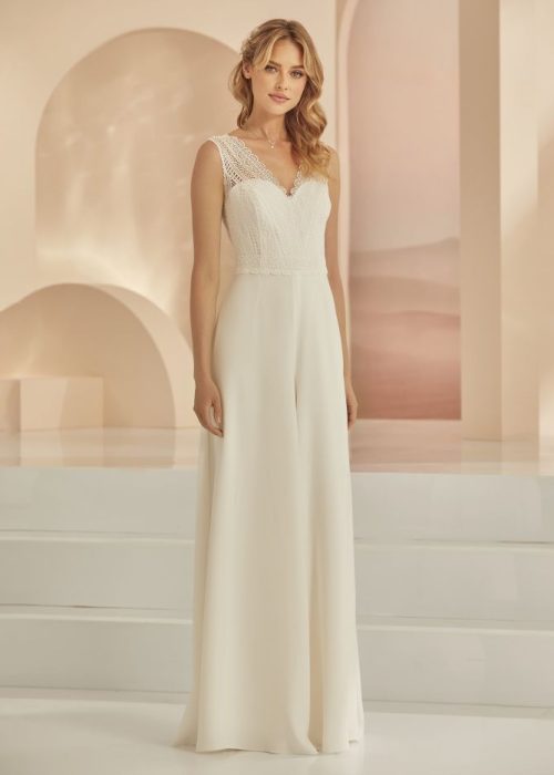 Robe de mariée- combinaison – Incontournable -BE-DNB-3020