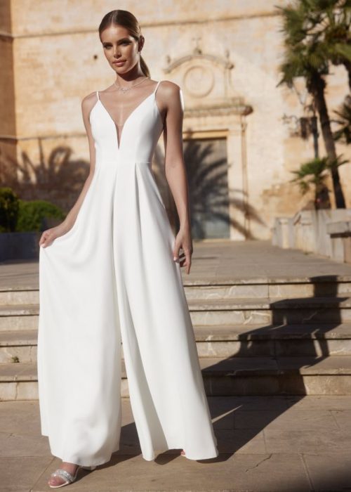 Robe de mariée- combinaison – Incontournable -BE-LV-3029
