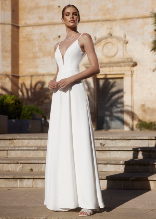 Robe de mariée- combinaison – Incontournable -BE-LV-3033