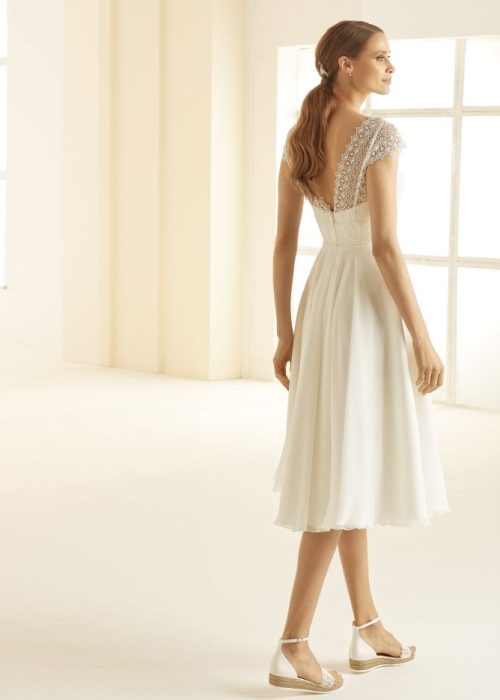 Robe de mariée courte – Incontournable BE- BO- 1007