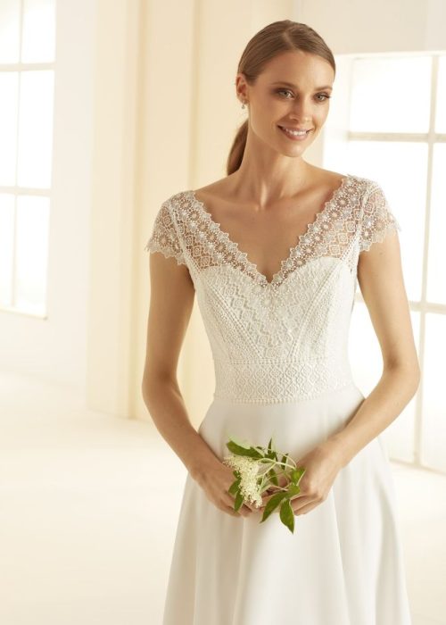 Robe de mariée courte – Incontournable BE- BO- 1008