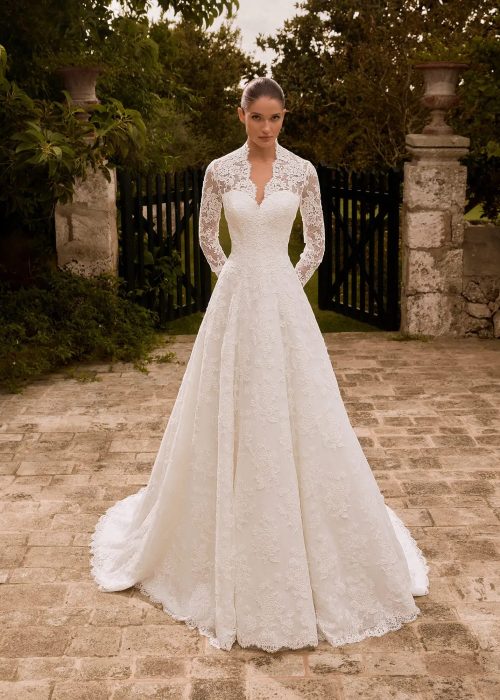 Robe de mariée – dentelle – Incontournable – PAL- AP – 317