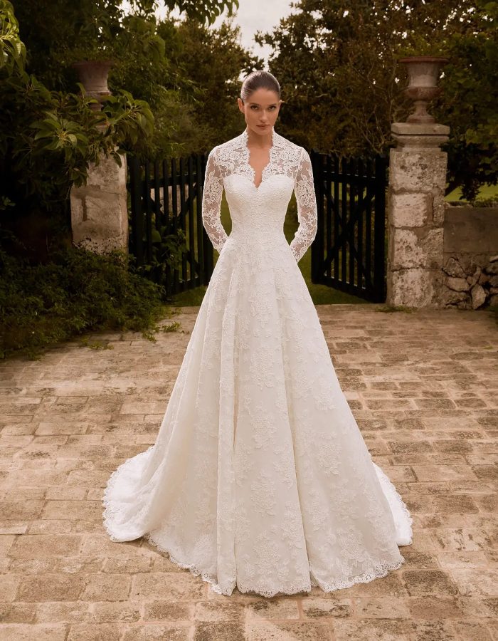 Robe de mariée - dentelle - Incontournable - PAL- AP - 317