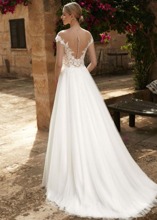 Robe de mariée fourreau- Incontournable BE-AL-031