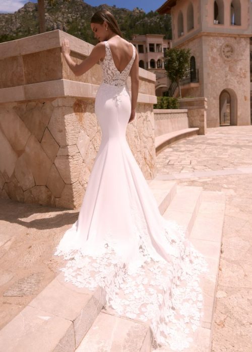 Robe de mariée fourreau- Incontournable BE-NIR-043