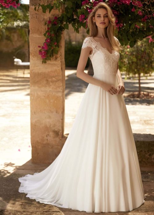 Robe de mariée fourreau- Incontournable BE-PAO-034