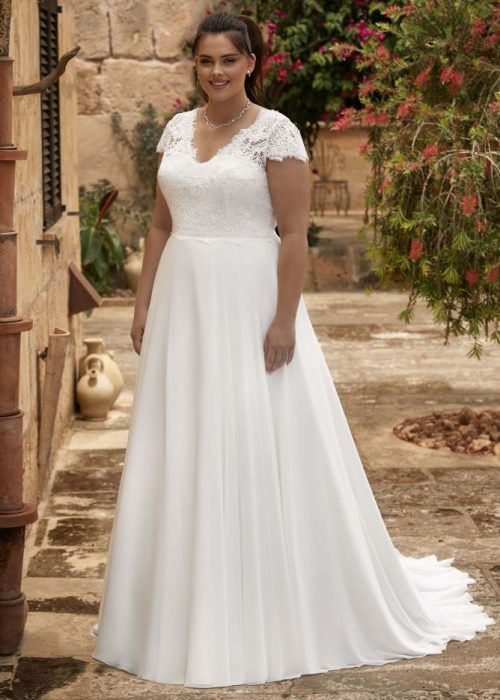 Robe de mariée fourreau- Incontournable BE-PAO-038