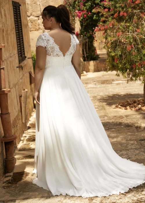 Robe de mariée fourreau- Incontournable BE-PAO-039