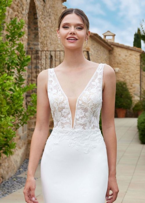 Robe de mariée fourreau- Incontournable BE-SAP-057