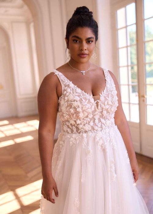 Robe de mariée grande taille Celia 3