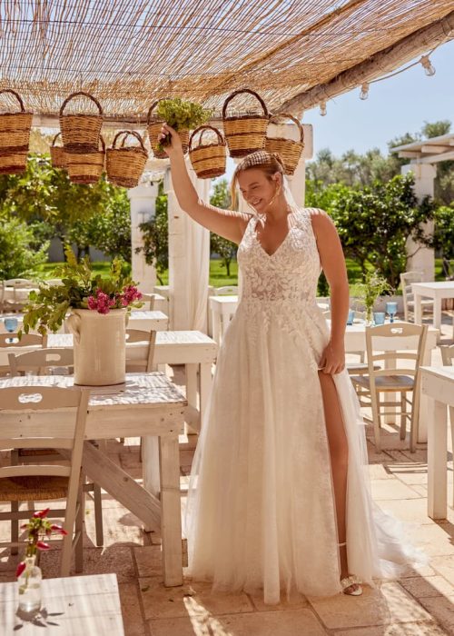 Robe de mariée grande taille – Incontournable -JA- 6632- 2037- – Helene 3