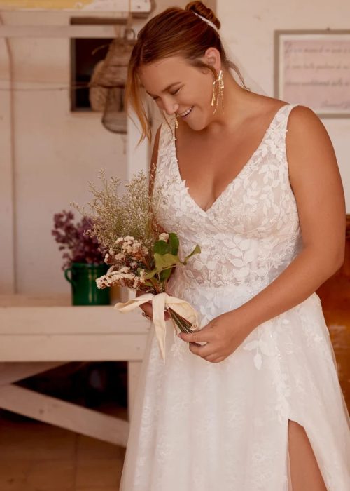 Robe de mariée grande taille – Incontournable -JA- 6632- 2041- Helene2