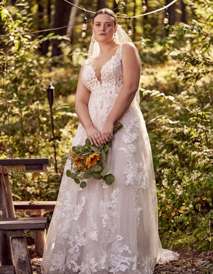 Robe de mariée grande taille - Incontournable -JA- Garance1