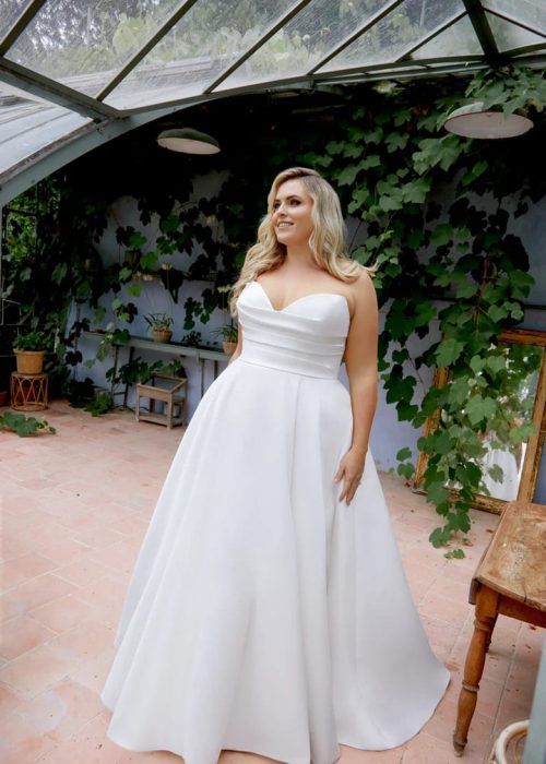 Robe de mariée- grande taille – Mawulinam – Cyra 5